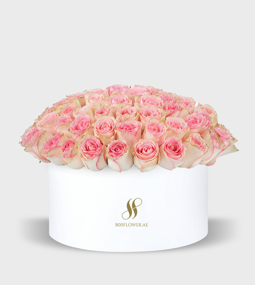 Pink Rose Large Round Box - Image 2