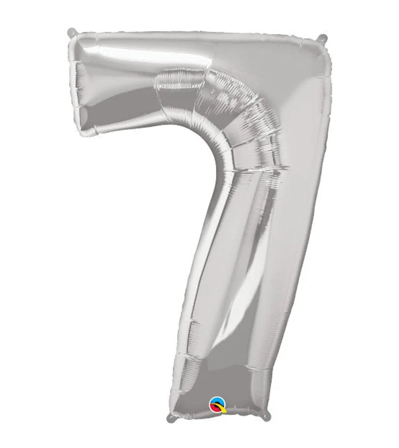 Super Shape Number 7 Foil Balloon